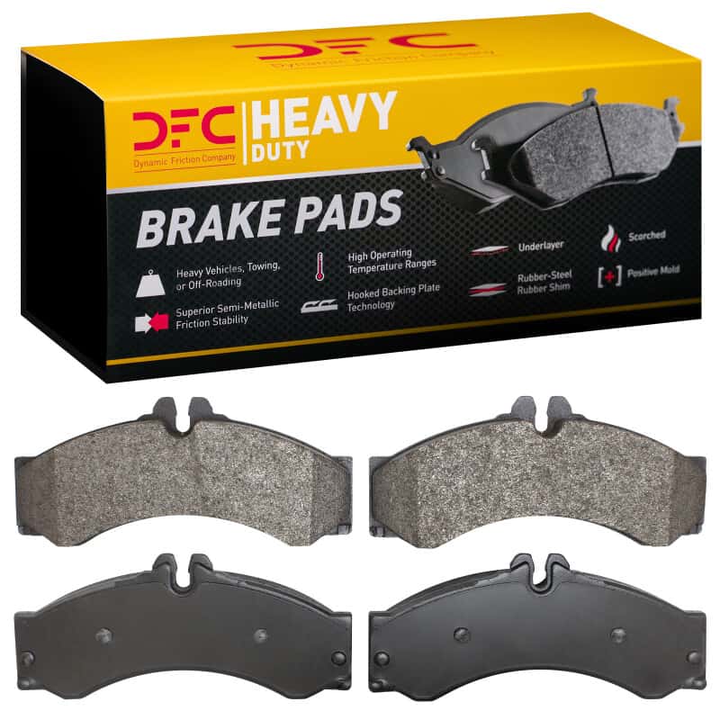 DFC — DFC 02-06 Dodge Sprinter 3500 Rear/Front Heavy Duty Pads - Semi Metallic
DFC Brake Pad Set - view 1