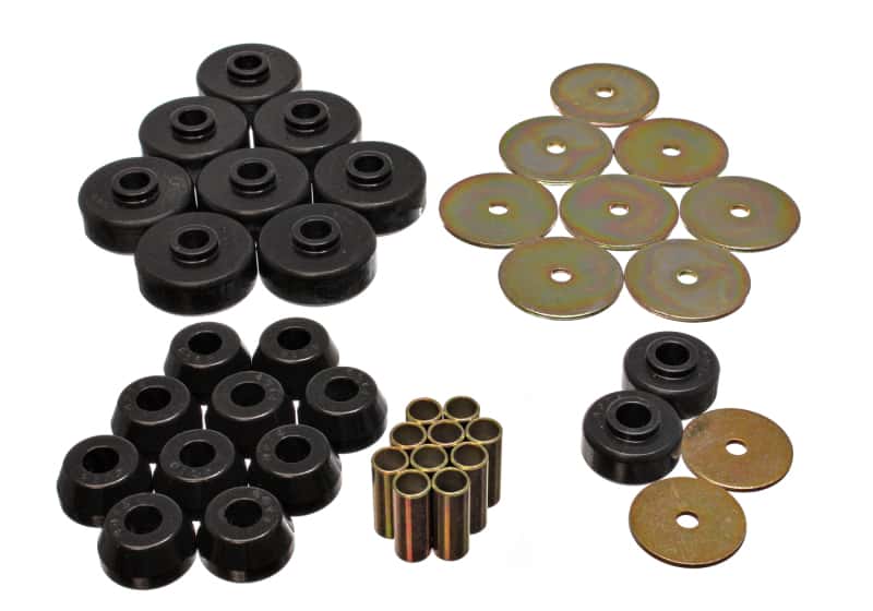 Energy Suspension — Energy Suspension 84-88 Toyota 4-Runner Black Body Cab Mount Set
BodyMntBshKt - view 3