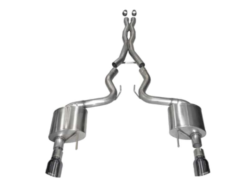 CORSA Performance — Corsa 2015-17 Ford Mustang GT Coupe 5.0L 3in Sport Cat-Back Exhaust Dual Rear Exit w/ Gun Metal Tips
cor14332GNM
Exhaust - view 3