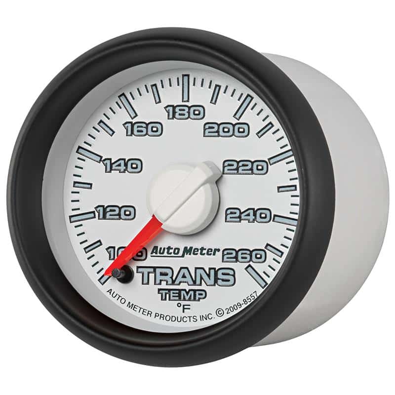 AutoMeter — Autometer Performance Dodge 52.4mm 100-260 Deg F Trans Temp Gauge
2-1/16" TRANS TEMP, - view 7