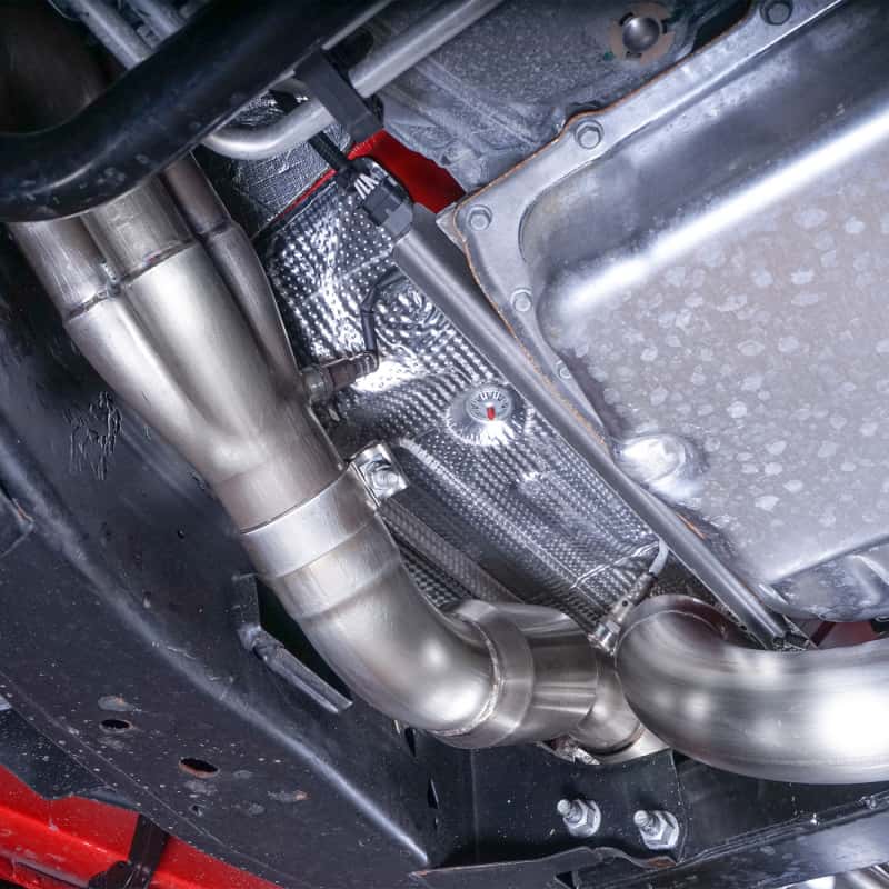 Stainless Works — Stainless Works 2019+ Chevrolet Silverado 5.3/6.2 Catted Headers 1-7/8in Primaries 3in Leads X-Pipe
Exhaust System - view 14