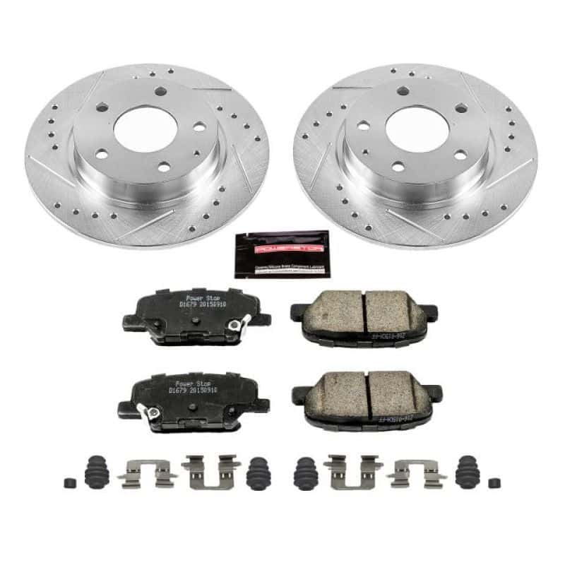 PowerStop — Power Stop 14-16 Mazda 3 Rear Z23 Evolution Sport Brake Kit - view 1