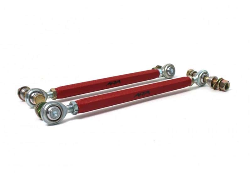 Alta — ALTA 02-12 Mini Cooper/S/JCW (Incl. 05-12 Convertible) & 09-12 Clubman Rear Endlinks Adj. Pair - Red - view 2