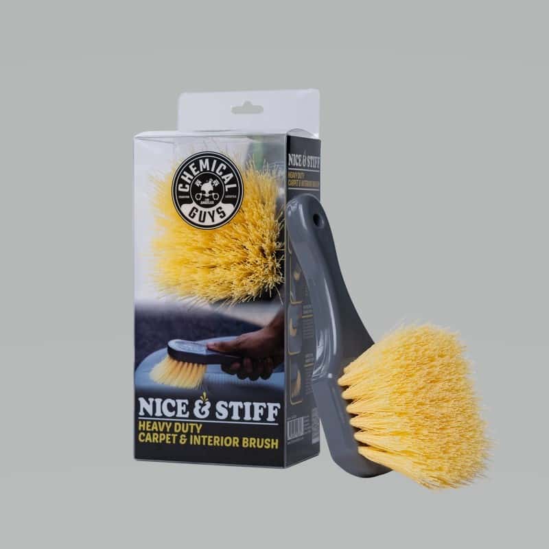 Chemical Guys — Chemical Guys Stiffy Brush For Carpets & Durable Surfaces - Yellow - view 1
