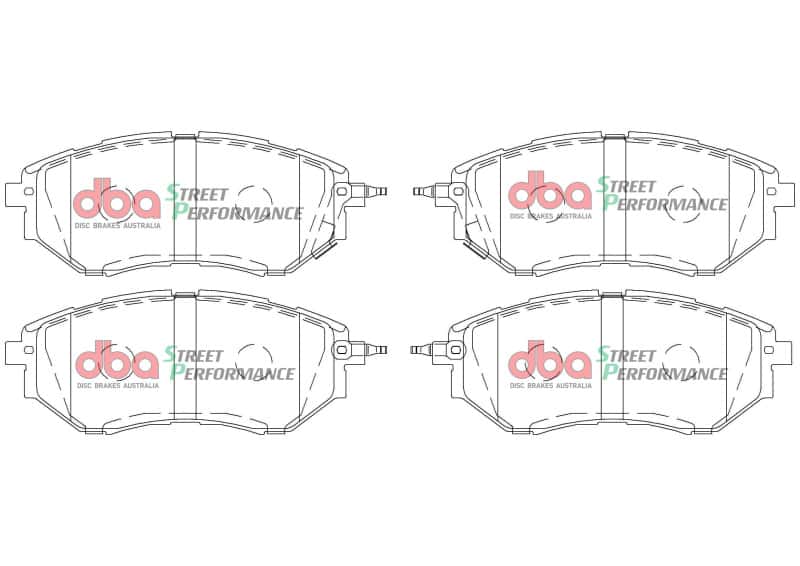 DBA — DBA 05-08 Subaru Legacy SP500 Front Brake Pads
Brake Rotor
Brake Pad - view 1