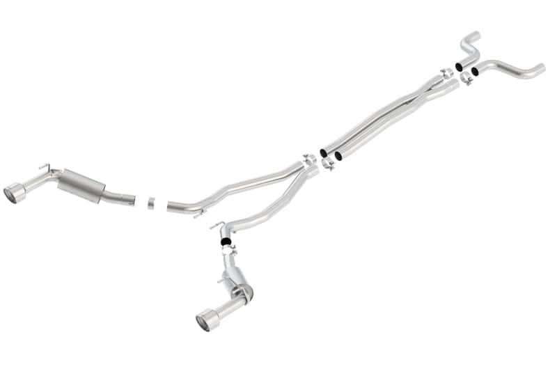 Borla — Borla 14-15 Chevy Camaro SS 6.2L V8 Single Split Rear Exit S-Type Catback Exhaust
Cat-Back System
ExhstSysKt - view 4