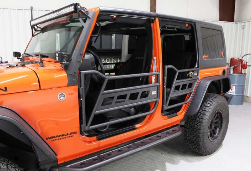 Fishbone Offroad — Fishbone Offroad 07-18 Jeep Wrangler JK 4 Door Front/Rear Tube Doors - view 3