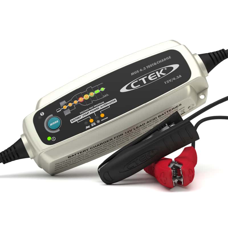 CTEK — CTEK Battery Charger - MUS 4.3 Test & Charge - 12V - view 2