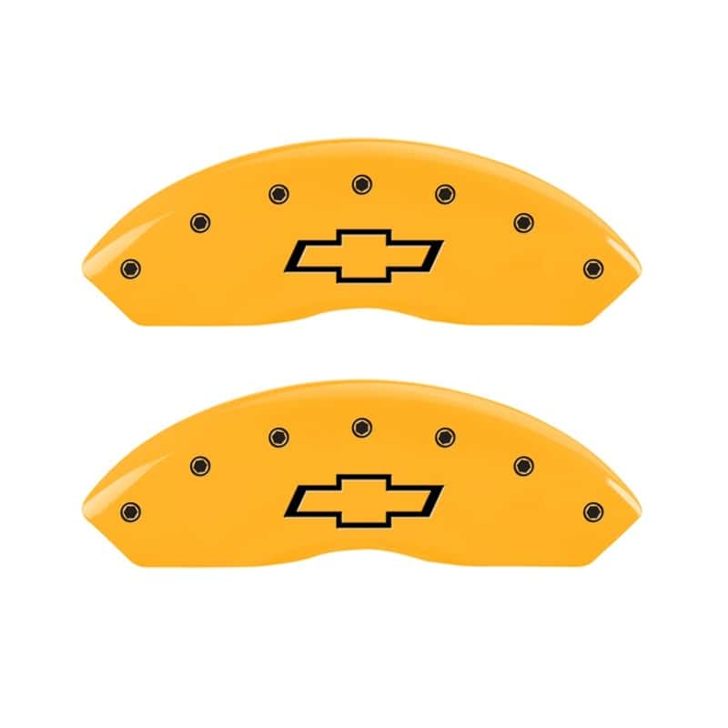 MGP — MGP 2 Caliper Covers Engraved Front Bowtie Yellow Finish Black Char 1997 Chevrolet C3500
Caliper Covers - view 1