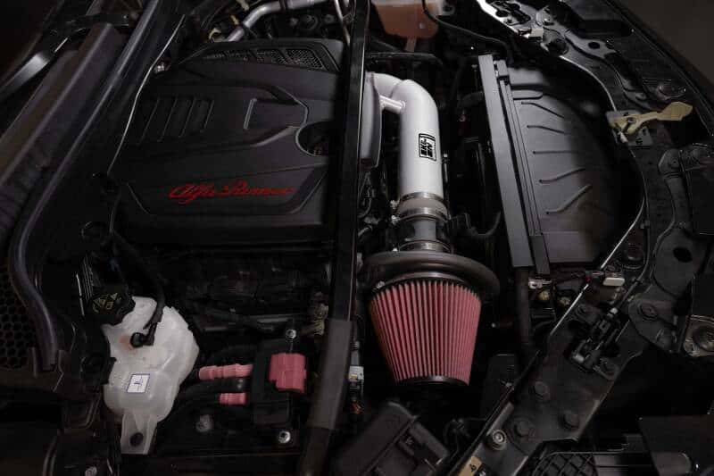 K&N Engineering — K&N 17-22 Alfa Romeo Giulia / 17-22 Alfa Romeo Stelvio Performance Air Intake System
Air Intake System - view 8