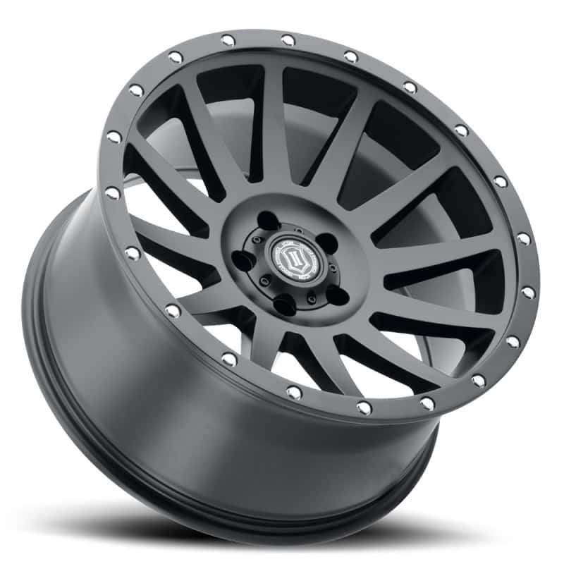 ICON — ICON Compression 20x10 6x5.5 -19mm Offset 4.75inBS Satin Black Wheel
COMPRESSION WHEEL - view 3