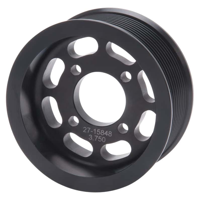 Edelbrock — Edelbrock Pulley Supercharger Enforcer 10 Rib 3 75In Black
SUPERCHARGER COMPONE - view 1