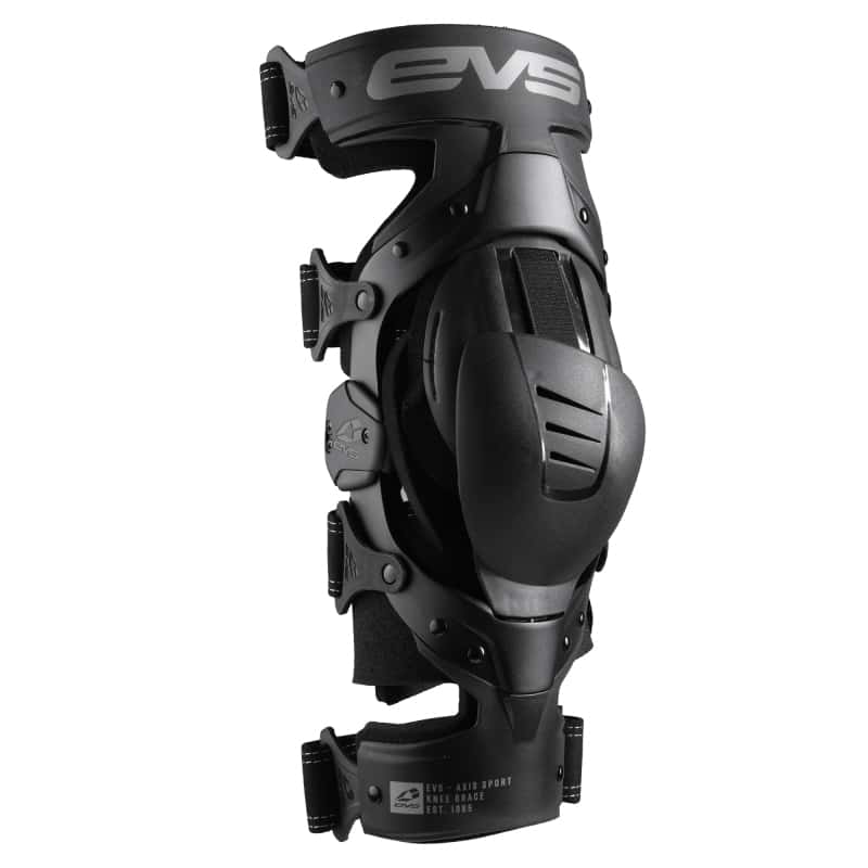 EVS — EVS Axis Sport Knee Brace Black/Black/Grey - Medium/Right - view 2