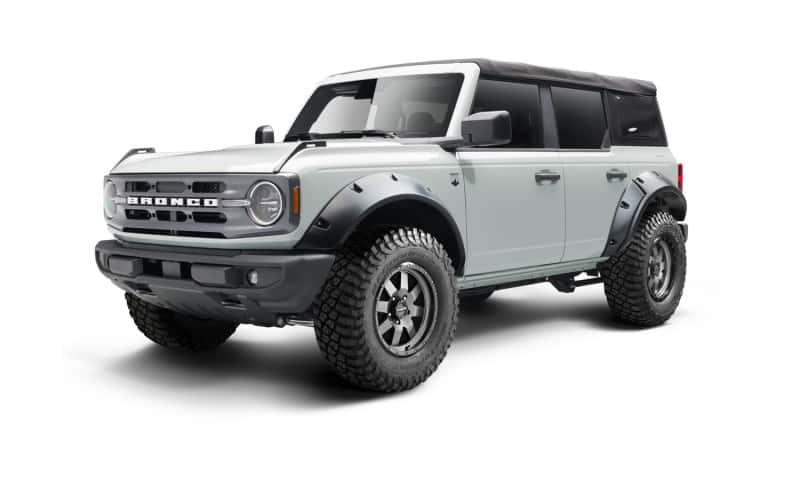 Bushwacker — Bushwacker 2021+ Ford Bronco 4-Door Pocket Style Flares 4pc - Black
FF Pocket Style 4Pc - view 1