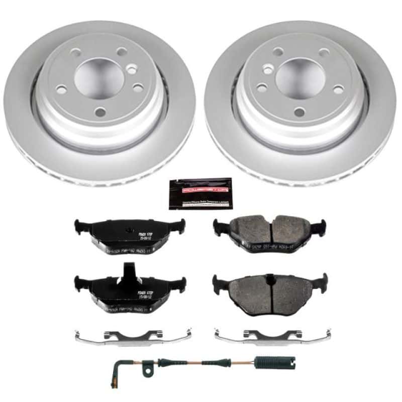 PowerStop — Power Stop 01-03 BMW 525i Rear Z23 Evolution Sport Coated Brake Kit - view 1