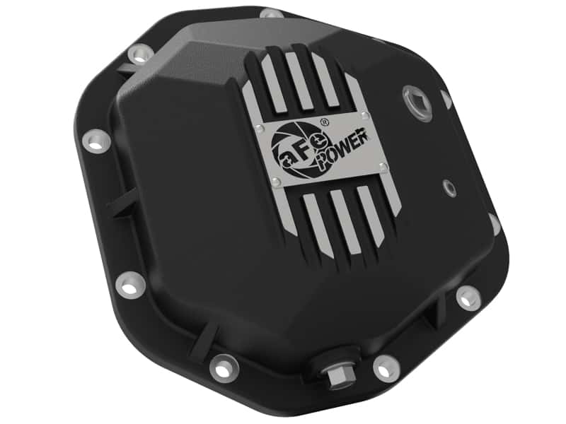 aFe — aFe Diff Cover 97-18 Jeep Wrangler (TJ/JK) ONLY Dana 44 Axle Front or Rear (Pro Series)
Differential Cover - view 2