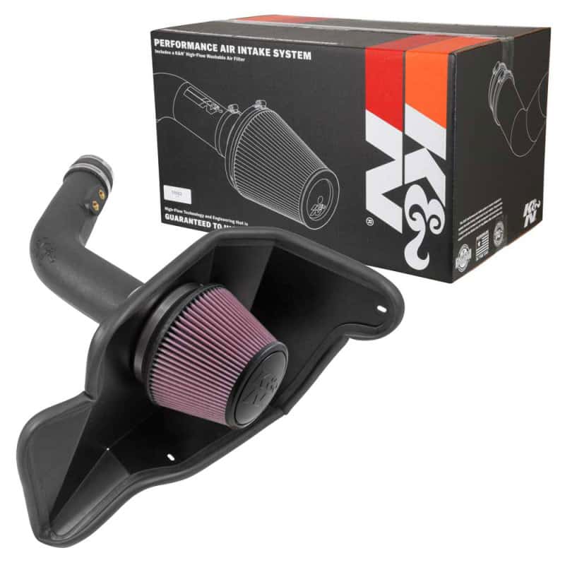 K&N Engineering — K&N 15-17 Ford Mustang 3.7L V6 F/I Performance Intake Kit
Performance Air Inta
Air Intake System - view 9