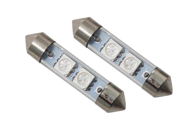 Diode Dynamics — Diode Dynamics 39mm SMF2 LED Bulb - Blue (Pair) - view 1