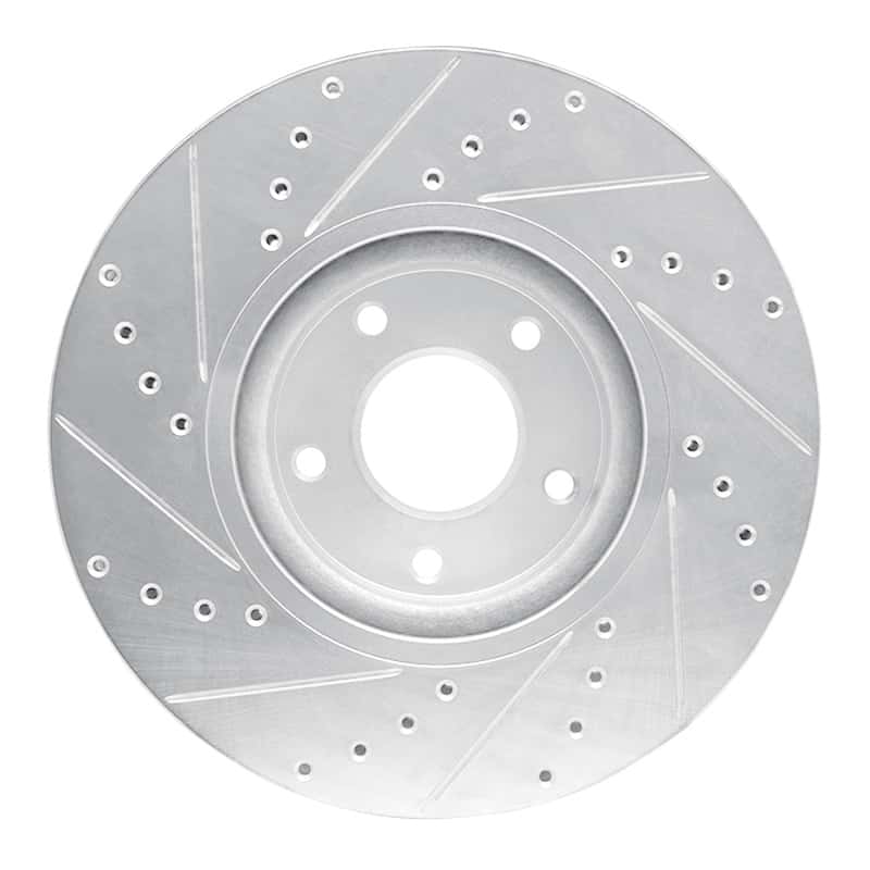 R1 Concepts — R1 07-17 Nissan Juke Front Right Drilled & Slotted Silver Brake Rotor
R1 Brake Rotor Drill - view 5