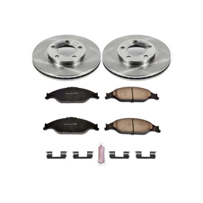 PowerStop — Power Stop 99-04 Ford Mustang Front Autospecialty Brake Kit - view 1