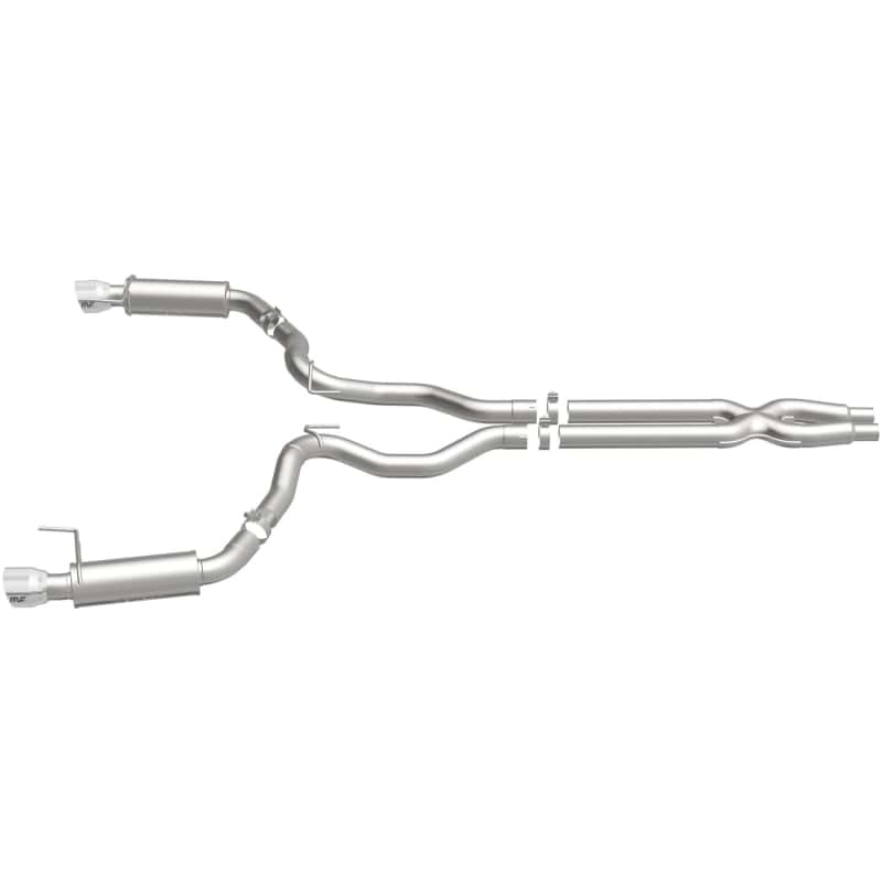 Magnaflow — MagnaFlow Cat Back, SS, 3in, Competition, Dual Split Polished 4.5in Tips 2015 Ford Mustang GT V8 5.0
Cat-Back - view 27