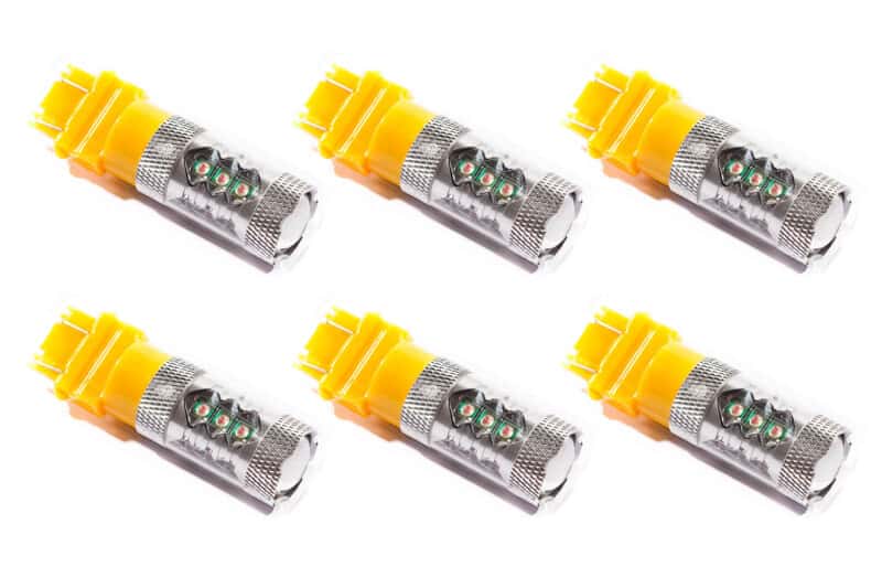 Diode Dynamics — Diode Dynamics 3157 LED Bulb XP80 LED - Amber Set of 6 - view 1