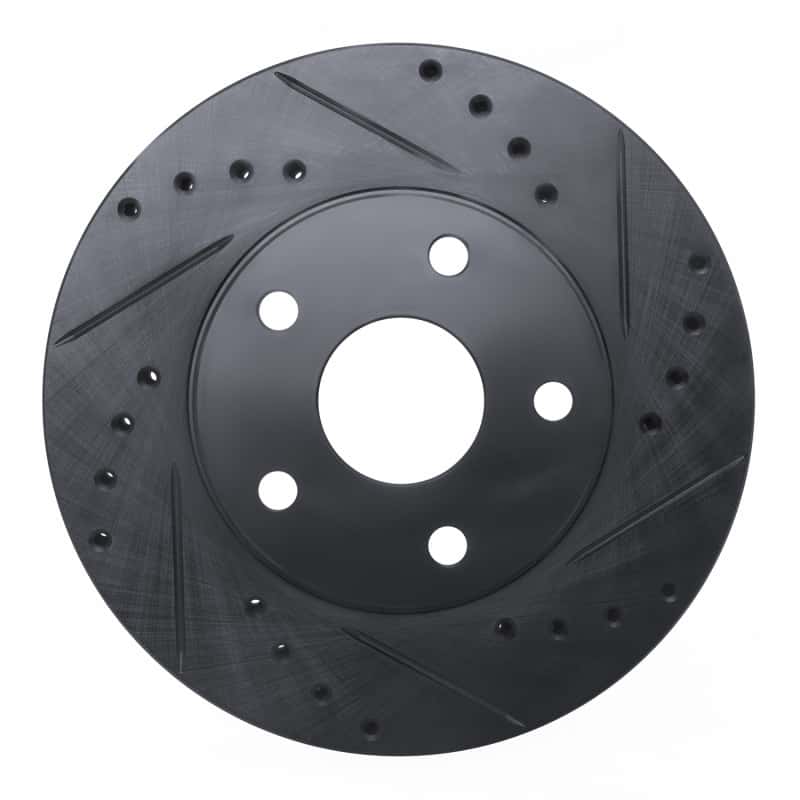R1 Concepts — R1 92-95 Toyota MR2 Front Right Drilled & Slotted Black Brake Rotor
R1 Brake Rotor Drill - view 1
