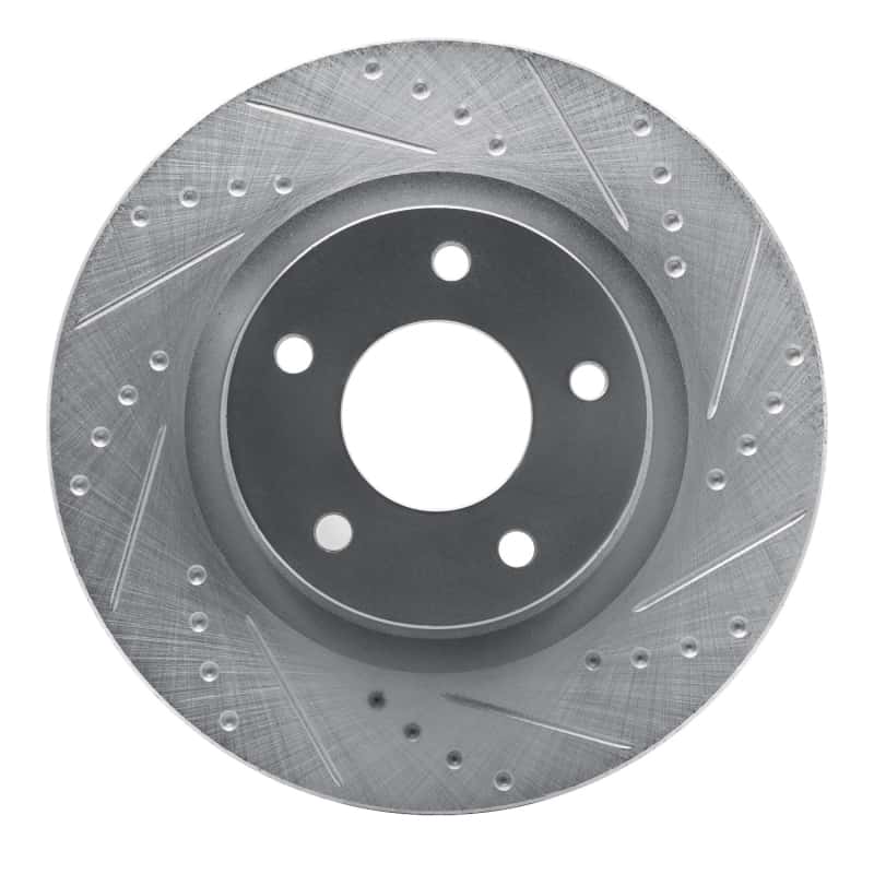 R1 Concepts — R1 07-25 Chrysler SEBRING Front Right Drilled & Slotted Silver Brake Rotor
R1 Brake Rotor Drill - view 1