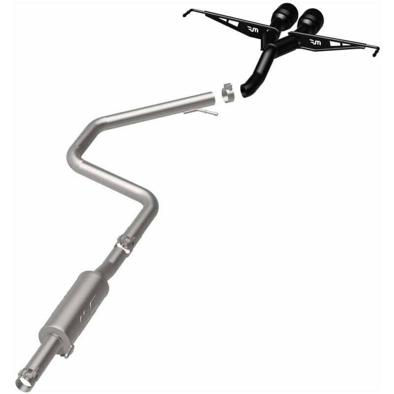 Magnaflow — MagnaFlow 2019 Hyundai Veloster 1.6L 2.5in Center Exit Stainless Steel Cat-Back Exhaust w/Blk Tips
Cat-Back - view 31
