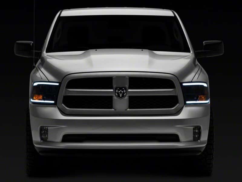 Raxiom — Raxiom 09-18 Dodge RAM 1500/2500/3500 Axial Series Headlights w/ LED Bar- Blk Housing (Clear Lens)
Headlights - view 11