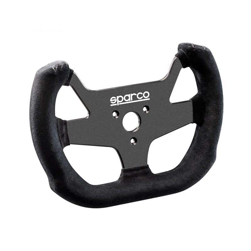 SPARCO — Sparco F10A Suede Black Steering Wheel - view 2