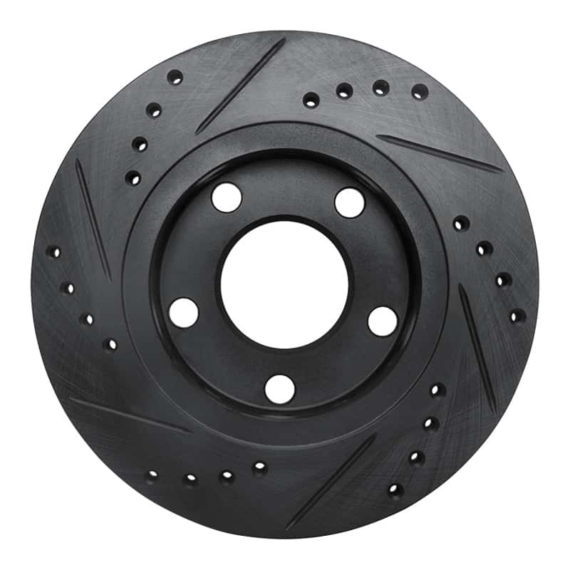 R1 Concepts — R1 00-02 Audi S4 Rear Right Drilled & Slotted Black Brake Rotor
R1 Brake Rotor Drill - view 5