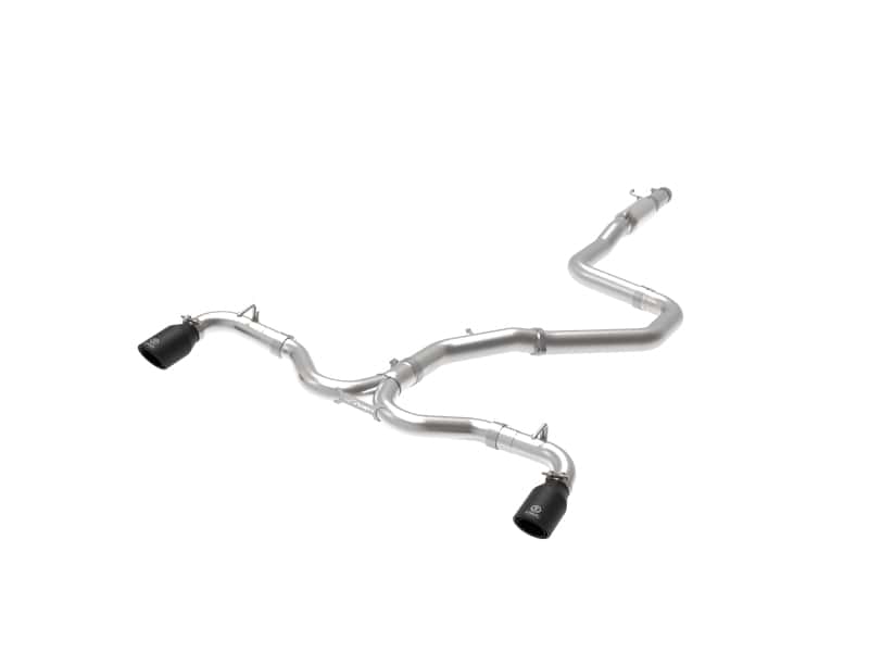 aFe — aFe Takeda 3-2.5in 304 SS Cat-Back Exh System w/Black Tips 2018 Hyundai Elantra GT Sport I4-1.6L (t)
Cat-Back Exhaust - view 1