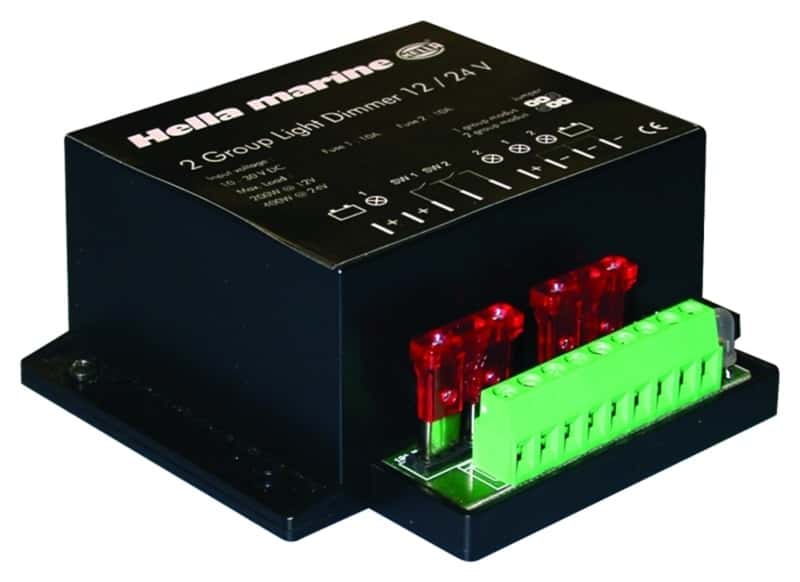 Hella — Hella Marine Application 2 Group Light Dimmer 12/24V - 8572 Dimmer
Relays/Control Units
Wire Connector - view 1