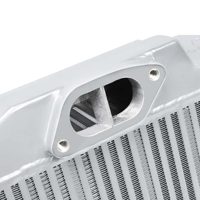 Mishimoto — Mishimoto Subaru 08-15 WRX STi Top-Mount Intercooler Kit - Powder Coated Silver & Red Hoses - view 8