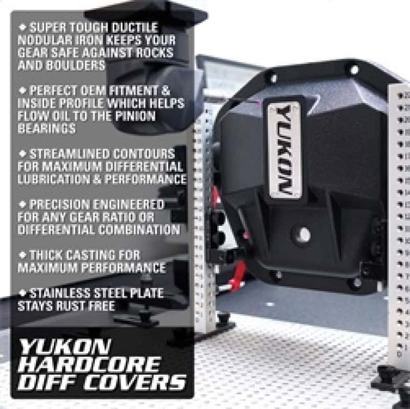 Yukon Gear & Axle — Yukon Gear 97-17 Ford E150 9.75in Rear Differentials Hardcore Cover
Differential cover - view 12