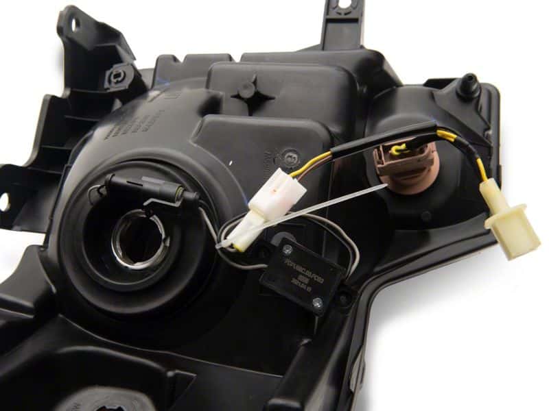 Raxiom — Raxiom 09-14 Ford F-150 Axial Series Headlights w/ LED Bar- Blk Housing (Clear Lens)
Headlights - view 3