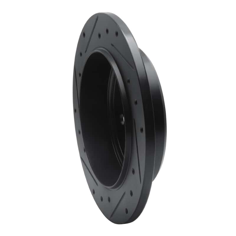 R1 Concepts — R1 03-10 Chrysler PT Cruiser Rear Right Drilled & Slotted Black Brake Rotor
R1 Brake Rotor Drill - view 4