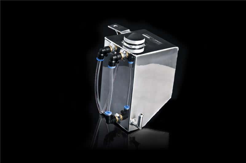 Weapon R — Weapon R 08-11 Mitsubishi Evo 2.0L Aluminum Coolant Overflow Tank - view 2