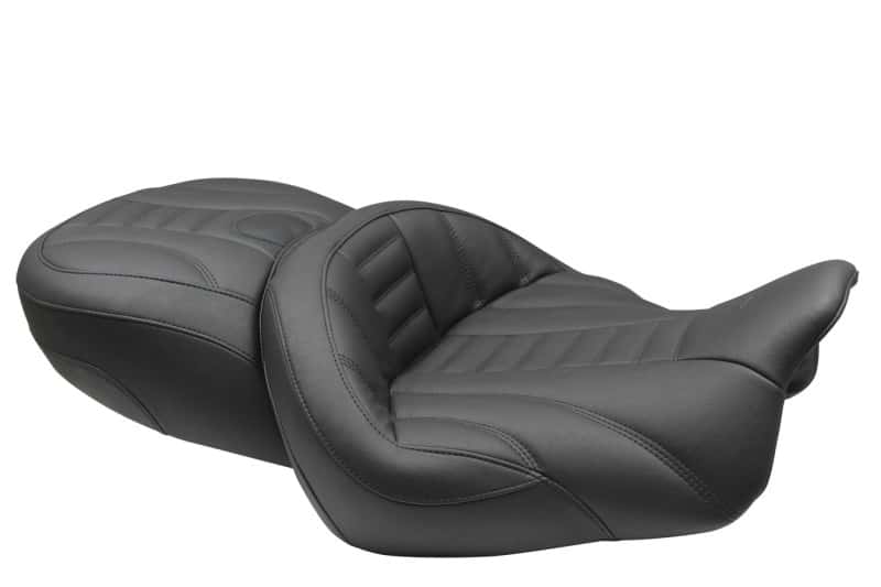 Mustang Motorcycle — Mustang 15-21 Harley Freewheeler Super Touring Deluxe 1PC Seat - Black - view 1