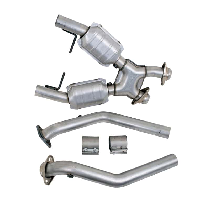 BBK — BBK 96-98 Mustang 4.6 GT High Flow X Pipe With Catalytic Converters - 2-1/2
ExhstCrossoverPipe
Exhaust Pipes - view 9