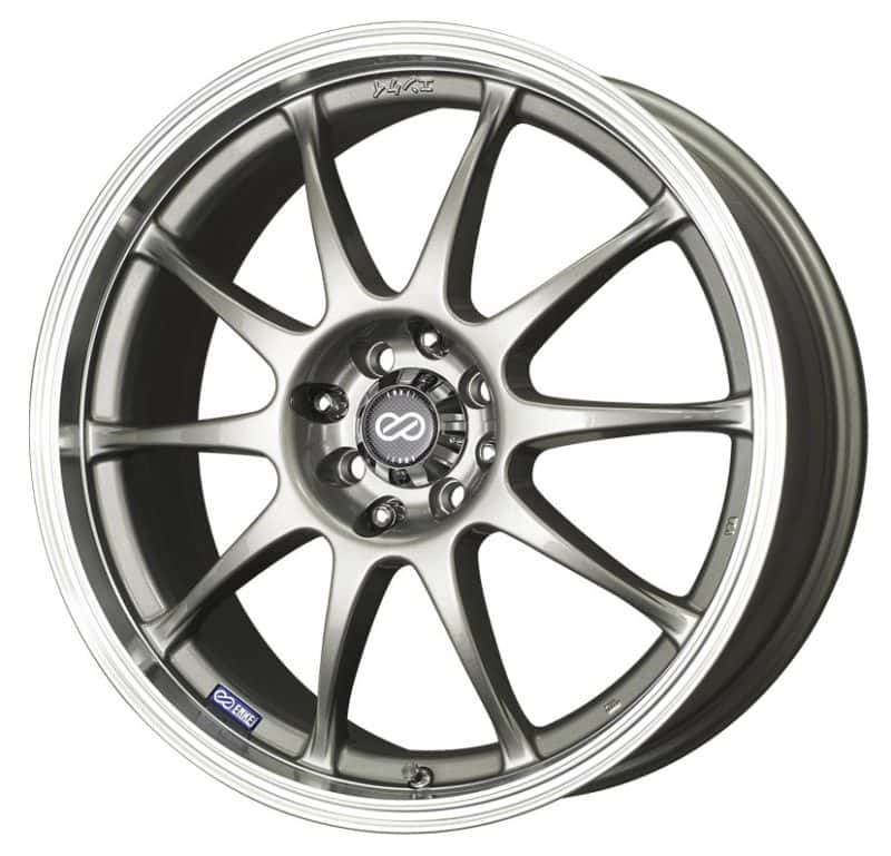 Enkei — Enkei J10 16x7 5x100/114.3 38mm Offset 72.62mm Bore Dia Silver Paint Wheel - view 1