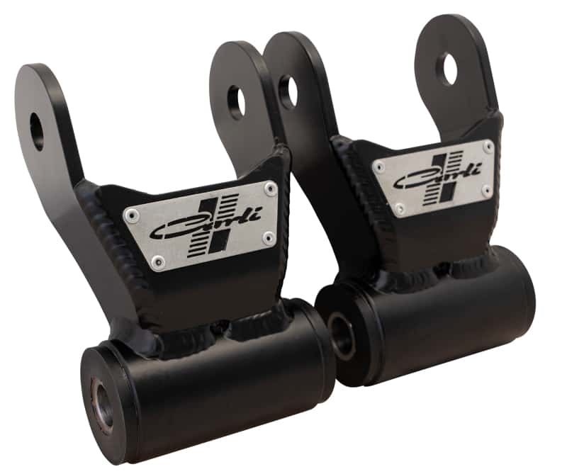 Carli — Carli 05-23 Ford F350/350 4x4 Fabricated Leaf Spring Shackle
Bar Drop Bracket - view 5