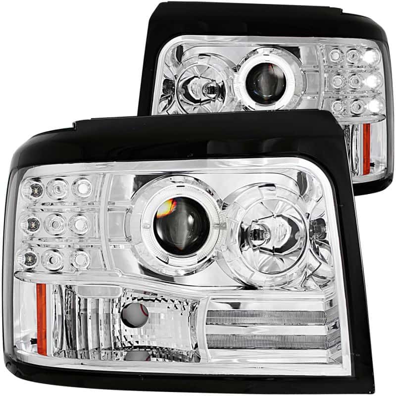 ANZO — ANZO 1992-1996 Ford F-150 Projector Headlights w/ Halo Chrome w/ Side Markers and Parking Lights
Head Light Set
HdLtSet - view 1