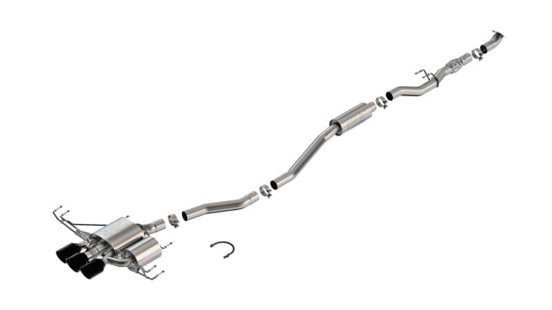 Borla — Borla 2023 Honda Civic Type R MT ATAK Catback Exhaust w/ 4in Ceramic Black Tips
Cat-Back System - view 1