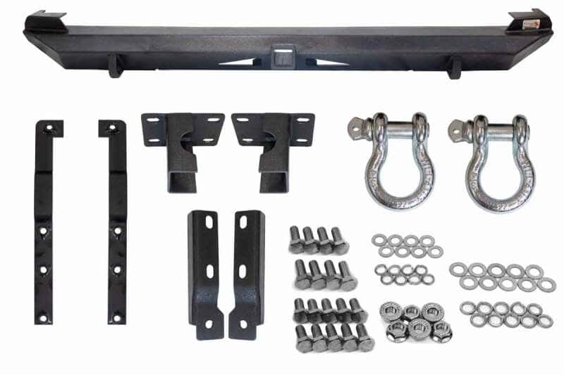 Fishbone Offroad — Fishbone Offroad 84-01 XJ Jeep Cherokee Bullhead Rear Bumper - view 7