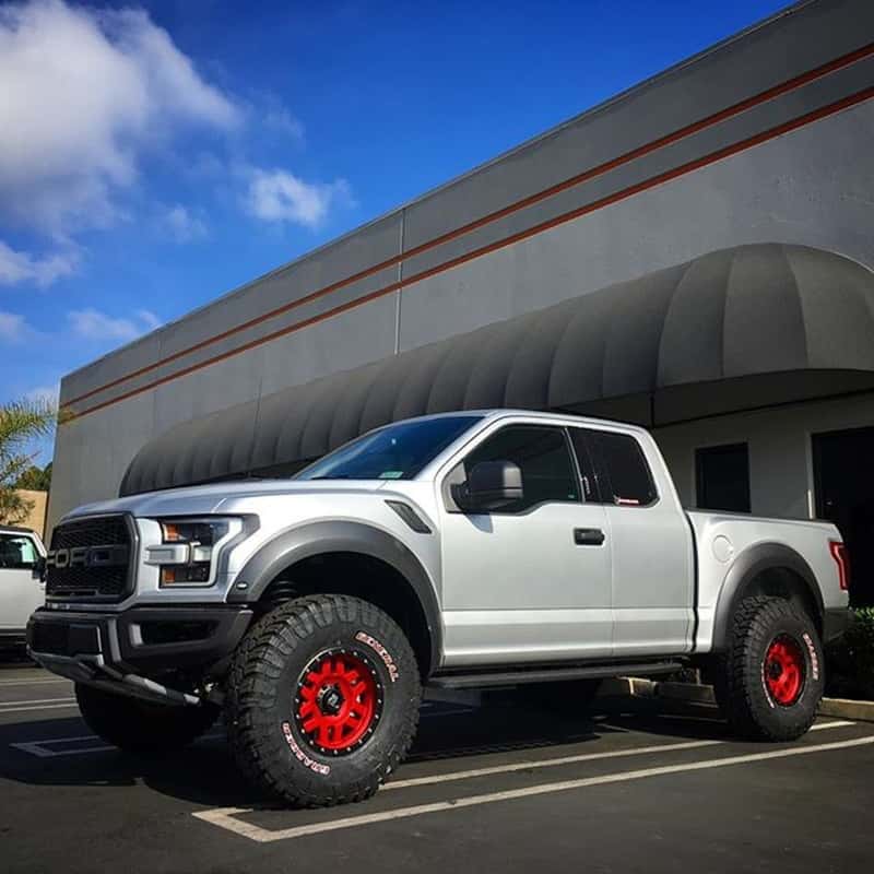 Camburg — Camburg Ford Raptor 17-20 1.5in Spring Preload Spacer Kit (Red)
Spring Preload Kit - view 5