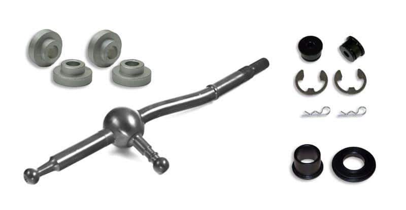 Torque Solution — Torque Solution Short Shifter/Base/Shifter Cable/Gate Selector Bushing Combo: Mitsubishi Evo X 10+ - view 2