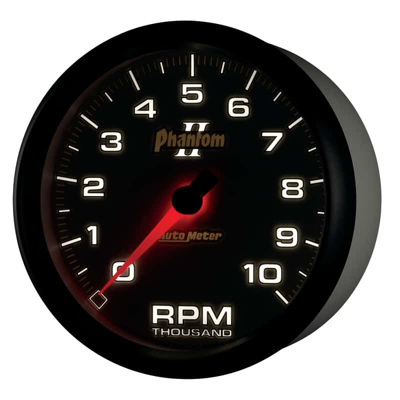 AutoMeter — Autometer Phantom II 5in Electrical 10K RPM In-Dash Tachometer
5" TACH, 10,000 RPM, - view 9