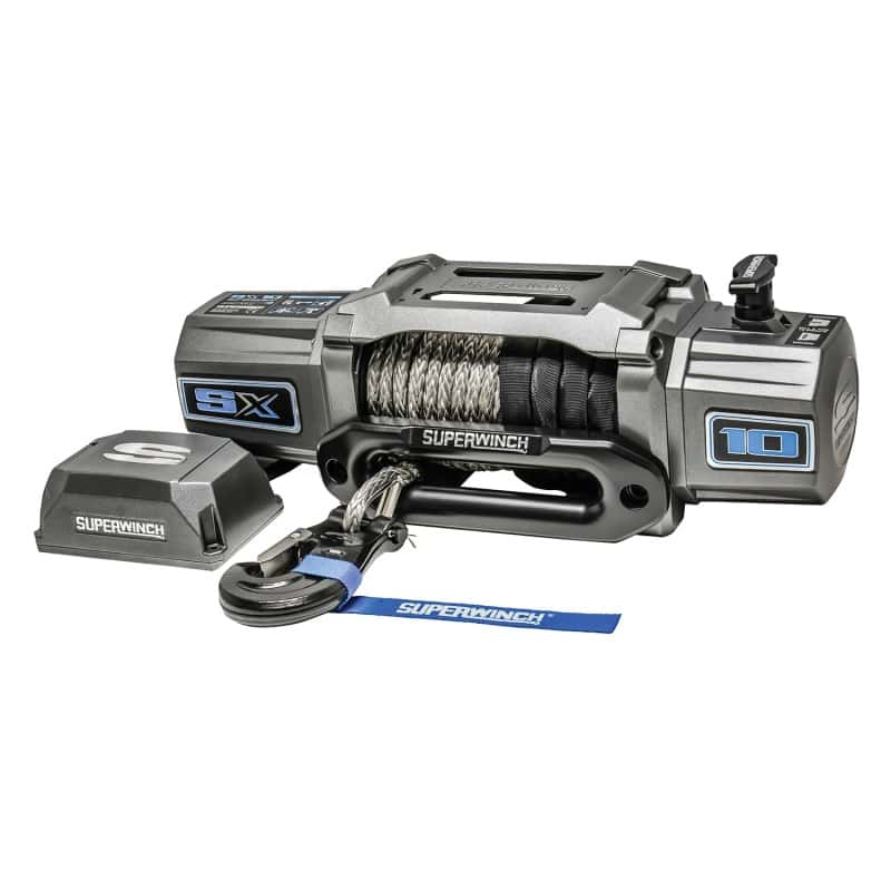 Superwinch — Superwinch 10000 LBS 12V DC 3/8in x 80ft Synthetic Rope SX 10000 Winch
Winch - view 13